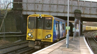 Half an Hour at 216  Birkenhead North Station 1022017  Class 507 508 terminus [upl. by Leftwich]