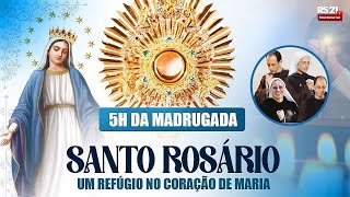 Santo Rosário  AO VIVO  Instituto Hesed  Rede Século 21 [upl. by Oiluig]