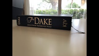 The Dake Annotated Reference Bible KJV Review [upl. by Drice]