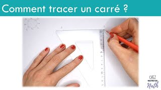 Comment tracer un carré [upl. by Anagrom]