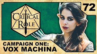 The Elephant in the Room  Critical Role VOX MACHINA  Episode 72 [upl. by Llatsyrk904]