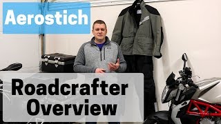 Aerostich Roadcrafter Detailed Overview [upl. by Alehcim]