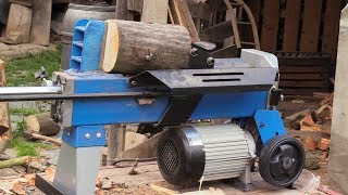 Štípačka na dřevo Test Scheppach HL 450 Wood splitter [upl. by Lepley]