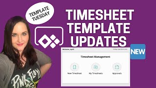 Timesheet Power Apps Template Updates [upl. by Idel]