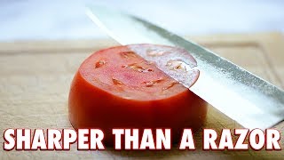 Beginners Guide To Real Knife Sharpening [upl. by Wilde400]