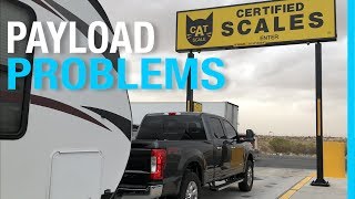 PAYLOAD PROBLEMS HOW MUCH CAN I REALLY TOW RV Truck amp Trailer [upl. by Enilrahc]