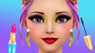 Fun Supermodel Runway Makeup amp Fashion Dress Up Makeover Girls Games [upl. by Lenoj]