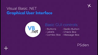 Introduction to Graphical User Interface in Visual Basic NET [upl. by Ikcaj]