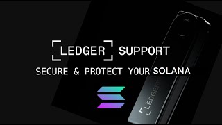 Ledger Support  Getting Started with Solana SOL [upl. by Templeton255]