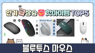 블루투스 마우스 추천 TOP5 끝판왕 제품만 데리고 왔어요 [upl. by Camellia]