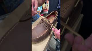 Adjustable Matching Tight Sperry Tassel Knots Expert Topsider Demo [upl. by Rise]