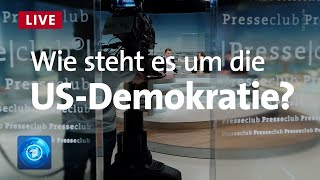 Sturm auf das Kapitol  Kann Biden die USDemokratie wieder festigen  ARDPresseclub [upl. by Pelaga]