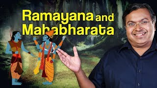 How Did Ramayana and Mahabharata Become Significant Epics  Devlok Mini [upl. by Tubb]