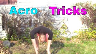 Trying Acro Tricks Contortionist [upl. by Beebe10]