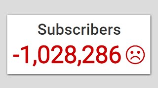 How I Lost 1000000 Subscribers [upl. by Batista]