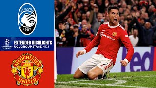 Manchester United vs Atalanta Extended Highlights  Group Stage  MD 3  CBS Sports Golazo [upl. by Hurst]