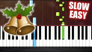 Carol of the Bells  SLOW EASY Piano Tutorial by PlutaX [upl. by Naed768]