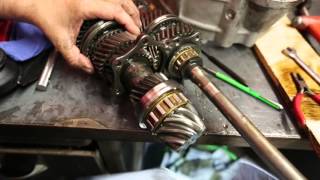 How to Rebuild a Porsche 911 Transmission Part 1  Porsche 930 Project  EP09 [upl. by Olrak]