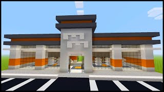 Minecraft How to Build a Mini Market  PART 1 [upl. by Brewer]