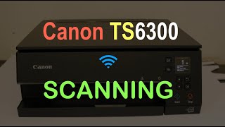 Canon TS6300 Scanning amp WiFi Direct SetUp review [upl. by Colwen]