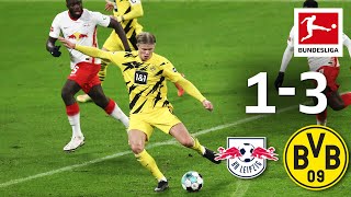 BVB back in the Game  Leipzig  Dortmund  13  Highlights  Matchday 15 – Bundesliga 202021 [upl. by Laicram]