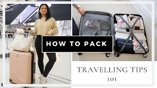 How to Pack Your Suitcase for Travel Packing Tips  Nathalee Pauline [upl. by Casper]