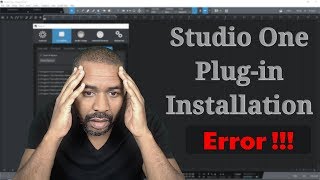 Studio One  Plugin Installation Issues Solved [upl. by Bolling]