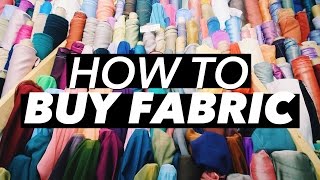 How to Buy Fabric Terminology amp Shopping Tips  WITHWENDY [upl. by Callan]