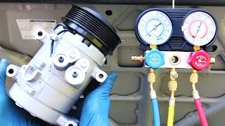 How to Replace an AC Compressor in your Car [upl. by Kaslik]