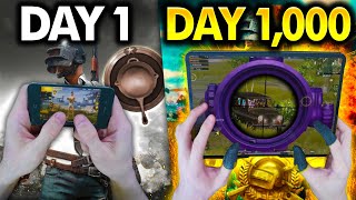 My 1000 Day PUBG MOBILE Progression Season 1 to 16 [upl. by Melgar]