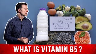 What is Vitamin B5 Pantothenic Acid – Dr Berg [upl. by Akiem391]