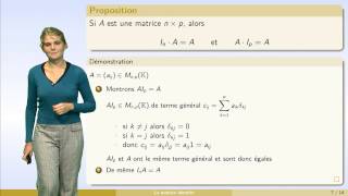 Matrices  partie 2  multiplication de matrices [upl. by Pliske80]