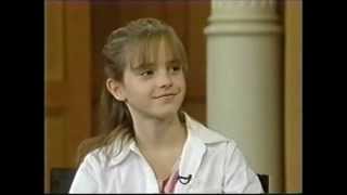 EMMA WATSON  11  INTERVIEW  2001 [upl. by Ecinue]