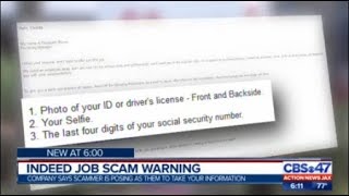 Indeed job scam warning [upl. by Swayder473]