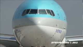 Boeing 777300ERs at Los Angeles International Airport [upl. by Althee739]