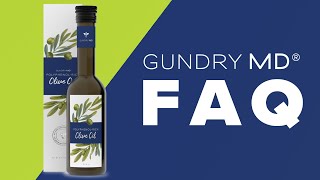 PolyphenolRich Olive Oil  FAQ  Gundry MD [upl. by Kenward]