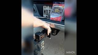 Trimax Receiver Hitch Anti Rattle Clamp Review amp Install THC250 THC200 [upl. by Scholem]