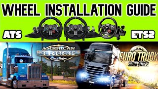 Euro Truck Simulator 2  Steering wheel installation Guide  ATS Wheel Setup [upl. by Elokkin194]