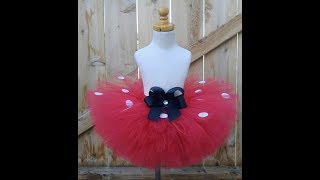 DIY Como hacer un tutu de tiras de tul mas lleno y esponjoso — Tutu more full and fluffy [upl. by Aitnis]