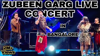 Zubeen Garg In Bangalore  Sing For KK Concert  Stage Program [upl. by Renault]