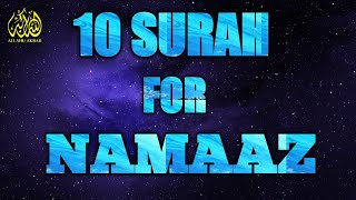 10 surah for namaz  must memorize  Allahu Akbar [upl. by Farrah26]