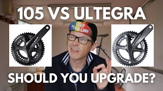 Shimano 105 vs Ultegra Which Groupset Should You Choose [upl. by Annayrb198]