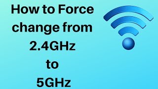 How to change from 24GHz to 5GHz [upl. by Fruin]