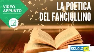 Giovanni Pascoli la poetica del fanciullino [upl. by Aspa]