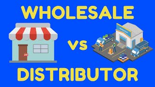 Wholesaler Vs Distributor Difference Explained [upl. by Etnomaj958]