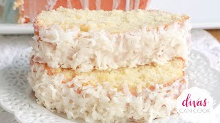 Homemade Coconut Pound Cake [upl. by Llehsyar]