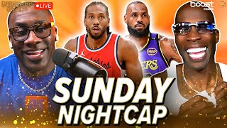 Unc amp Ocho react to LeBron amp Lakers beating the Clippers  did Roach get robbed vs Tank  Nightcap [upl. by Aihsek]