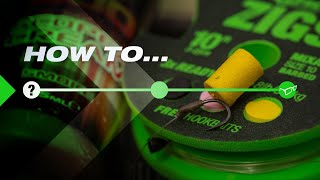 How To Use Ready Tied Zigs  Carp Fishing  Neil Spooner Korda [upl. by Nnawaj]