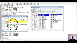 Assembly Language 11  Practical شرح أسمبلي بالعربي [upl. by Sankaran]