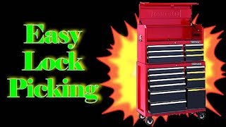 Unlock a Craftsman Toolbox in Seconds [upl. by Fogg67]